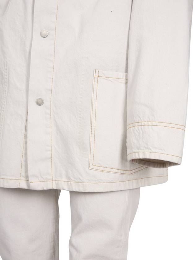 Chalk Selvedge Denim Jacket Ice - MAISON MARGIELA - BALAAN 6