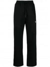 Women's Software Logo Track Pants Black - GANNI - BALAAN 2