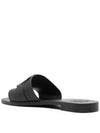 engraved logo sandals black 4C001 30 M4095 - MONCLER - BALAAN 3