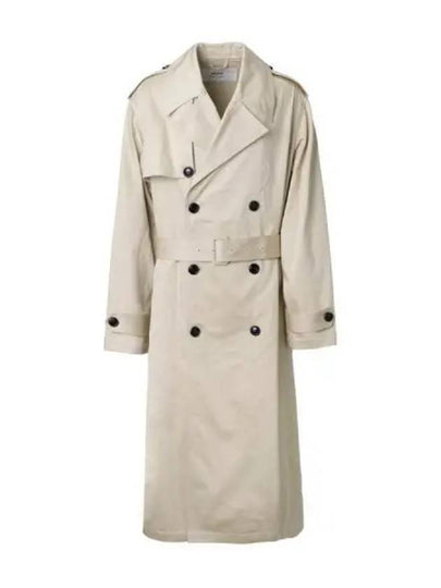 Belted Trench Coat Vanilla - AMI - BALAAN 2