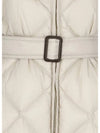 TREGIL hood quilted padded coat light beige 2392960836 031 - MAX MARA - BALAAN 4