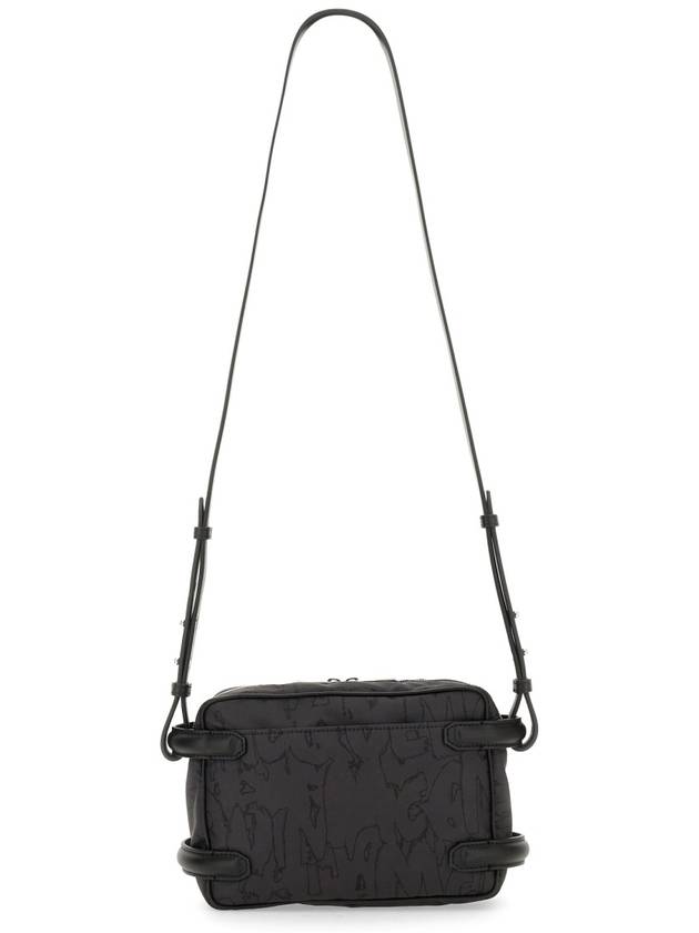 Harness Leather Detail Camera Cross Bag Black - ALEXANDER MCQUEEN - BALAAN 3