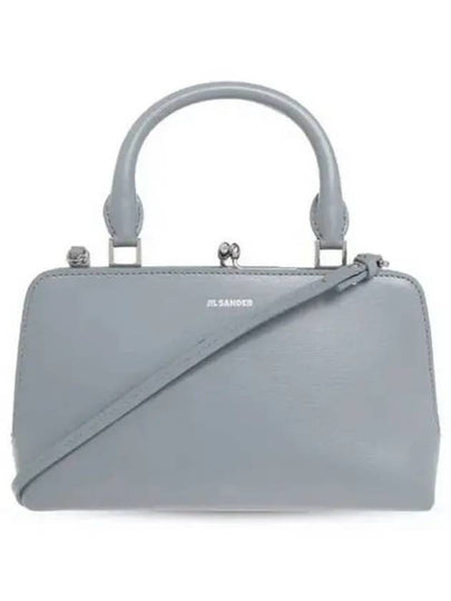 Goji Mini Calfskin Leather Tote Bag Light Blue - JIL SANDER - BALAAN 2