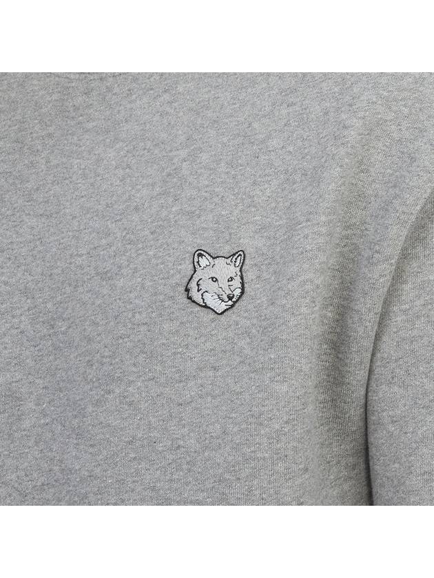 Bold Fox Head Cotton Sweatshirt Grey - MAISON KITSUNE - BALAAN 7