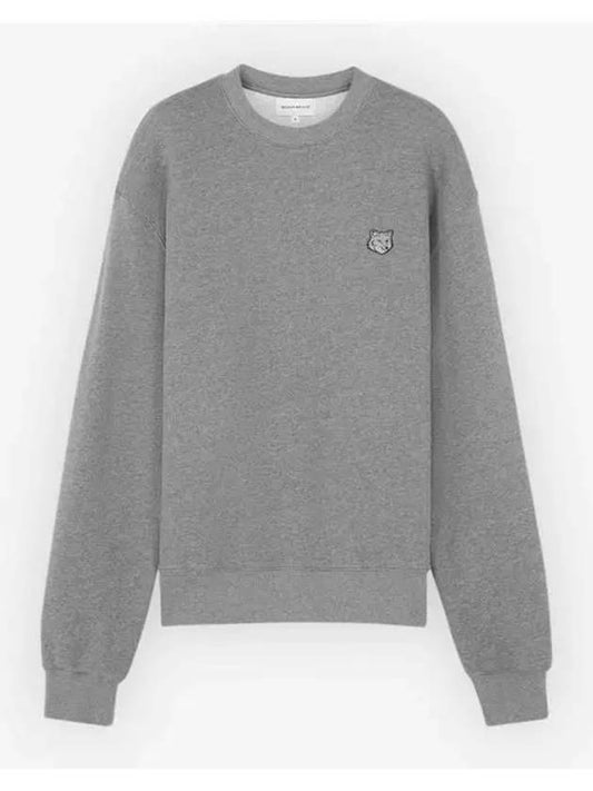 Bold Foxhead Comfort Sweatshirt Gray - MAISON KITSUNE - BALAAN 1