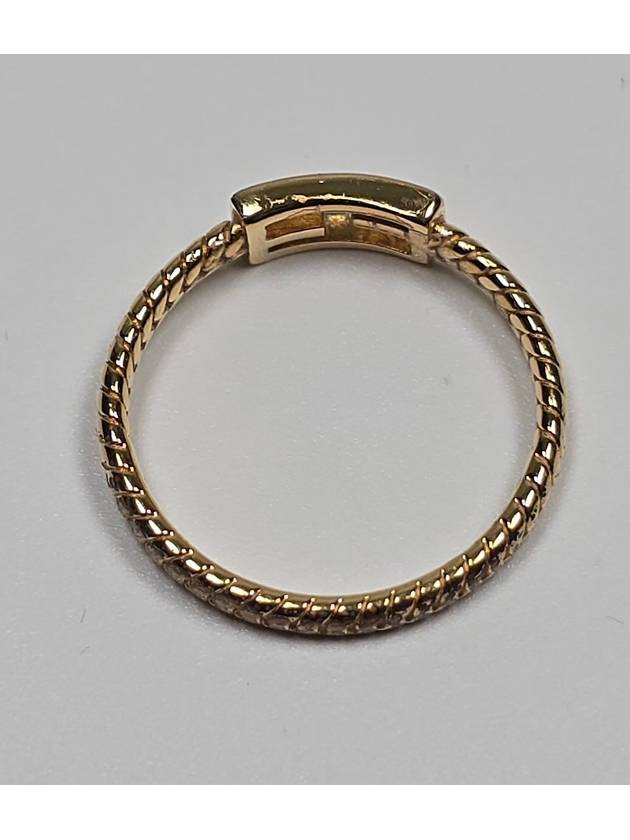 Baguette soft gold ring - FENDI - BALAAN 7