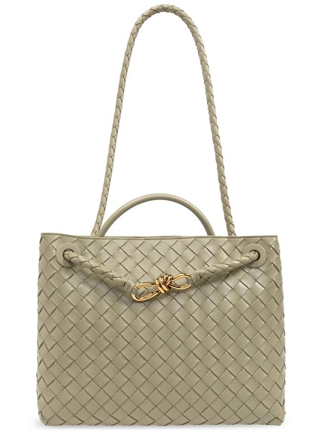 Andiamo Medium Tote Bag Travertine - BOTTEGA VENETA - BALAAN 7