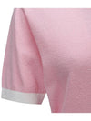 WOMEN CHEST BIG LOGO COLLAR SHORT SWEATERLP - ANEWGOLF - BALAAN 4