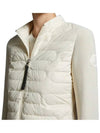 Logo patch padded cardigan 9B00028 M1367 20O - MONCLER - BALAAN 5