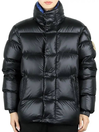 Men s DERVOS down padded jacket black blue 1A00188 595GJ 995 - MONCLER - BALAAN 1