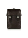 Intrecciato Flap Backpack Matt Fondant - BOTTEGA VENETA - BALAAN 2