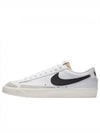 Blazer Low 77 Vintage Low Top Sneakers White Black - NIKE - BALAAN 2