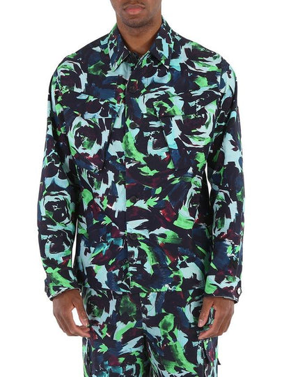 Archive Floral Print Long Sleeve Shirt - KENZO - BALAAN 2