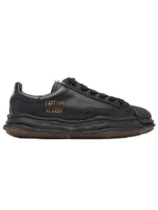 Blakey Logo OG Sole Low Top Sneakers Black - MIHARA YASUHIRO - BALAAN 1