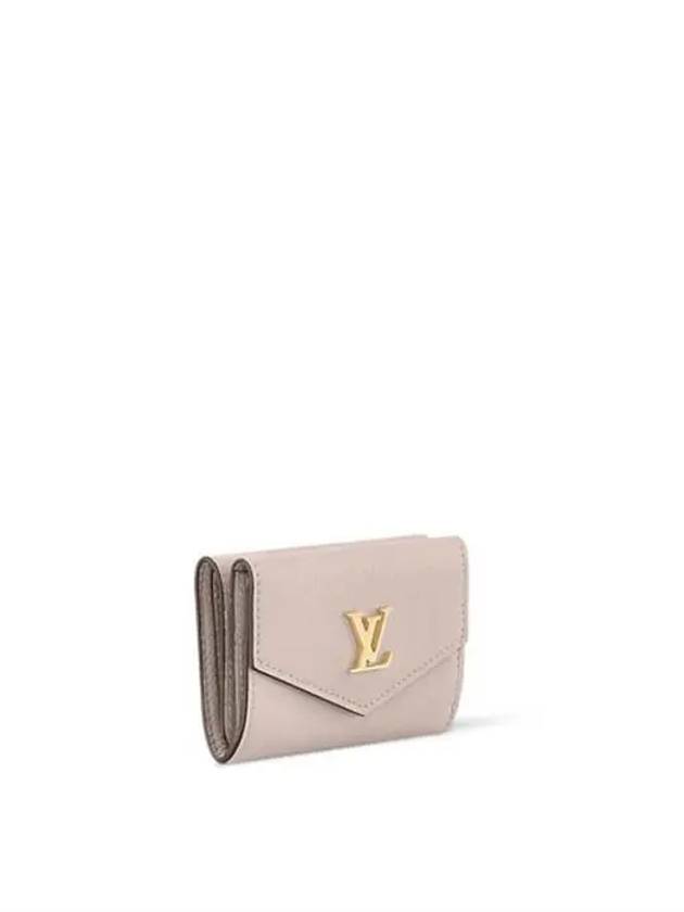 Lock Mini Half Wallet Grey - LOUIS VUITTON - BALAAN 3