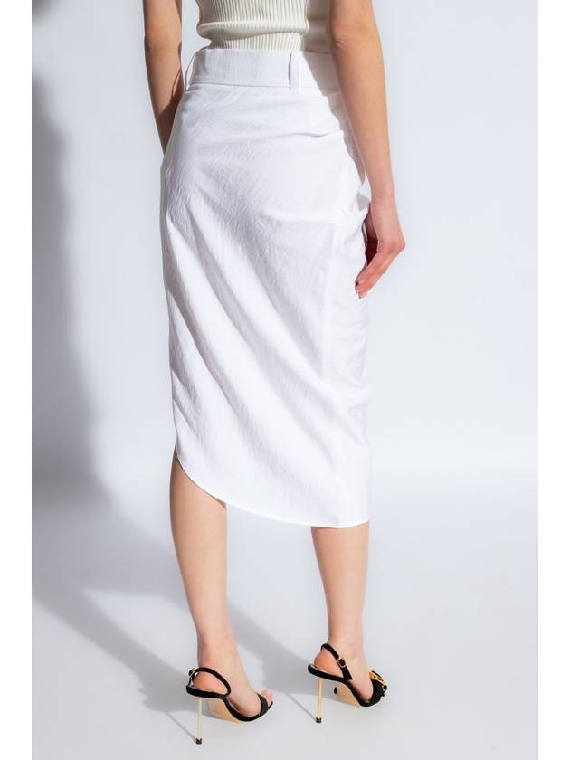 Short Skirt 241SK0471020100 WHITE WHITE - JACQUEMUS - BALAAN 5