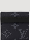 Monogram Eclipse Double Card Wallet Black - LOUIS VUITTON - BALAAN 8