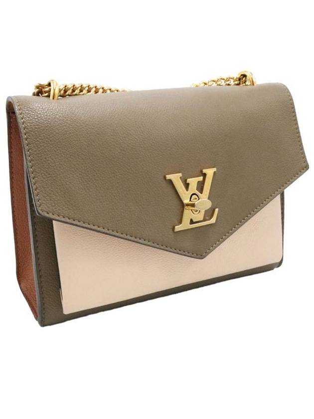 Women s Cross Bag Louis Vuitton M58949 My Lock Me BB Two tone Calfskin Gold Chain Shoulder - LOUIS VUITTON - BALAAN 3