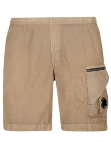 Eco Chrome R Utility Swim Shorts Brown - CP COMPANY - BALAAN 1