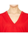 Women's Horsebit Knit Top Red - GUCCI - BALAAN 7