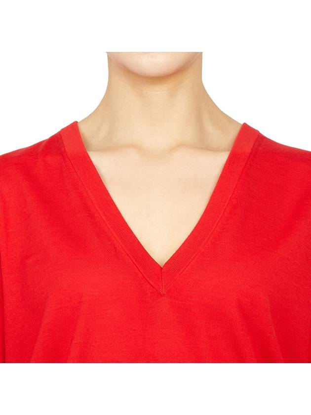 Women's Horsebit Knit Top Red - GUCCI - BALAAN 7