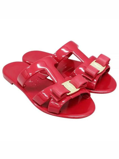 Ferragamo Vara Bow Sandals 0755971 271947 1103973 - SALVATORE FERRAGAMO - BALAAN 1