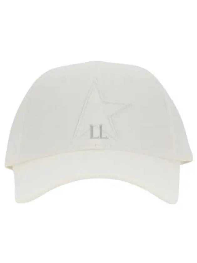 Star Papyrus Demos Ball Cap White - GOLDEN GOOSE - BALAAN 2