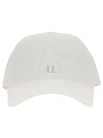 Star Papyrus Demos Ball Cap White - GOLDEN GOOSE - BALAAN 2