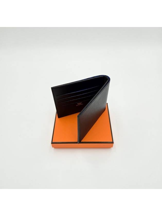 Citizen Twill Compact Card Wallet Noir - HERMES - BALAAN 3