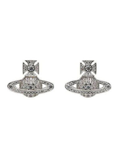 Camella Bath Relief Earrings Silver - VIVIENNE WESTWOOD - BALAAN 1