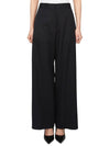 Women s High Waist Pants BAIER SNW 1426 DARKEST NAVY - STUDIO NICHOLSON - BALAAN 3