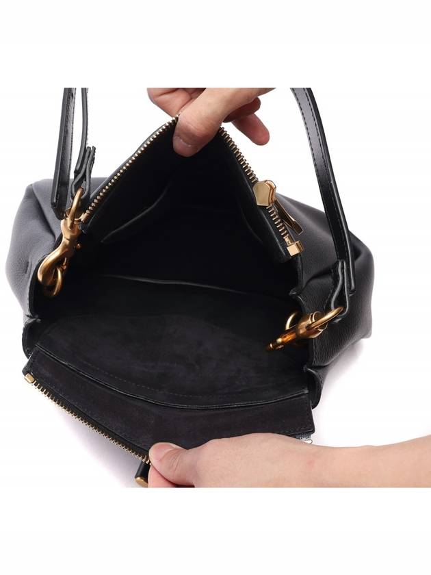 Marcie Small Shoulder Bag Black - CHLOE - BALAAN 7