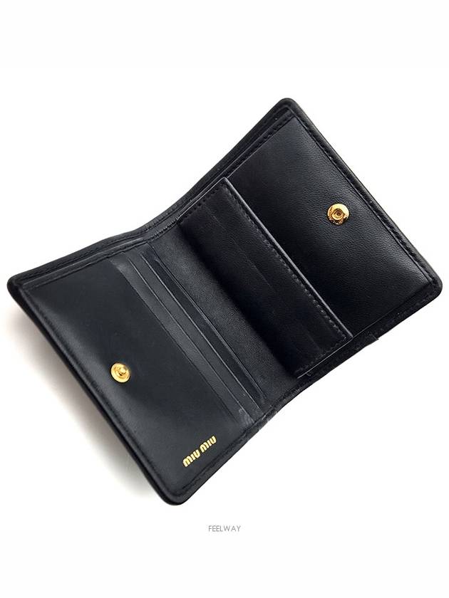 Matrace logo bi fold wallet 5MV204 - MIU MIU - BALAAN 5