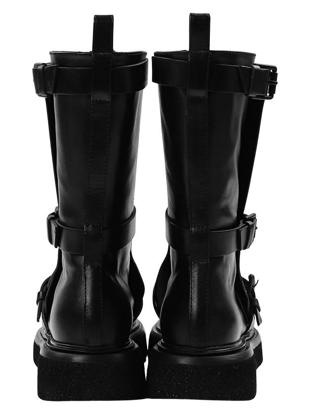 Leather Biker Boots 2347960334600 004 B0110816839 - MAX MARA - BALAAN 5