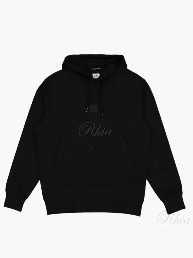 Cotton Blend Metropolis Hoodie Black - CP COMPANY - BALAAN 2