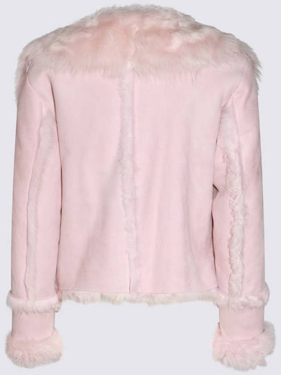 Salvatore Santoro Pink Leather Jacket - SALVATORE SANTORO - BALAAN 2