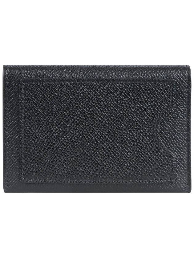 Vara Bow Card Walletr Black - SALVATORE FERRAGAMO - BALAAN 4