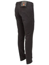 Men's regular fit charcoal button buckle cotton pants men's pants PT178 - IKALOOOK - BALAAN 3