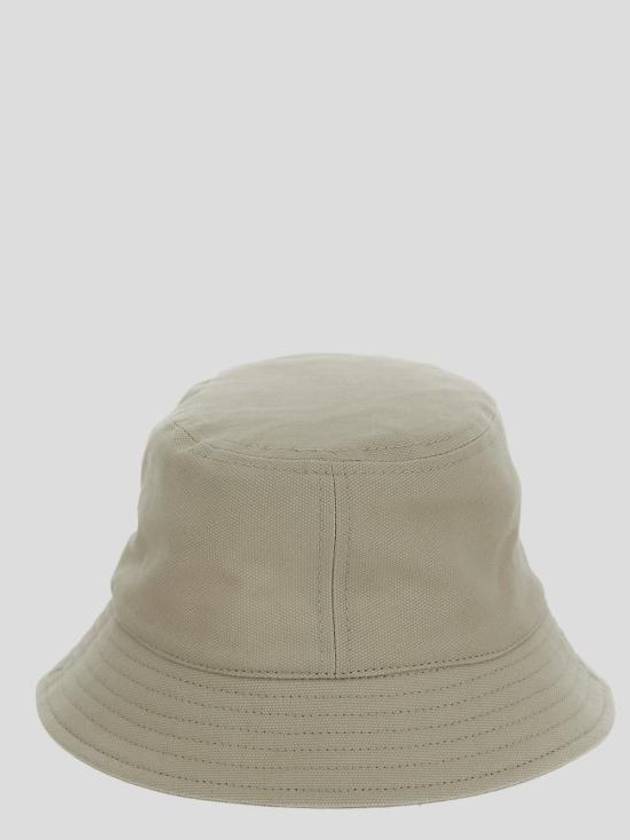 Haley Embroidered Logo Bucket Hat Ivory - ISABEL MARANT - BALAAN 4