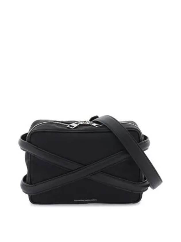 Harness Nylon Cross Bag Black - ALEXANDER MCQUEEN - BALAAN 2