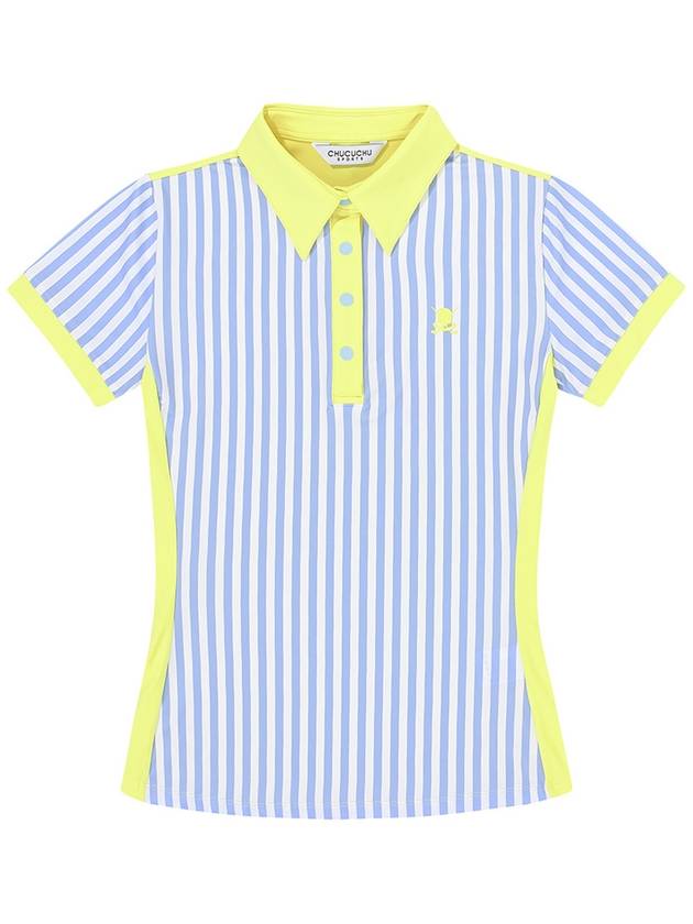 C23MTS008W Striped Jersey Top Blue - CHUCUCHU - BALAAN 1