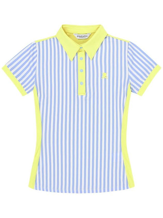 C23MTS008W Striped Jersey Top Blue - CHUCUCHU - BALAAN 1