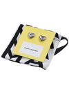 Heart Stud Earrings J205MT4RE22980 - MARC JACOBS - BALAAN 7