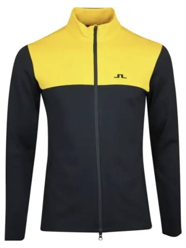 Banks mid layer zip-up jacket yellow black - J.LINDEBERG - BALAAN 2