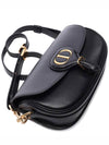 Bobby East West Calfskin Shoulder Bag Black - DIOR - BALAAN 6