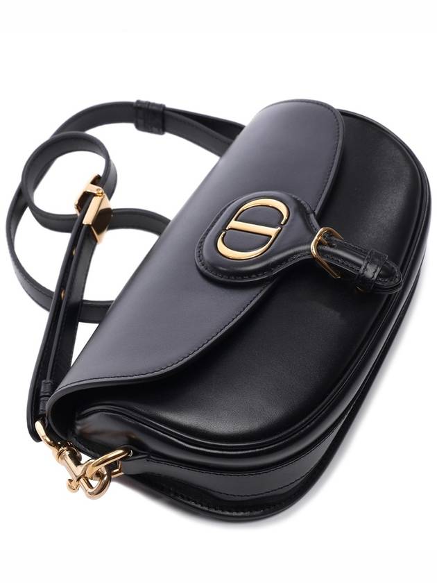 Bobby East West Calfskin Shoulder Bag Black - DIOR - BALAAN 6