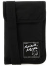 Clutch Pouch Cross Bag Black - MAISON KITSUNE - BALAAN 2