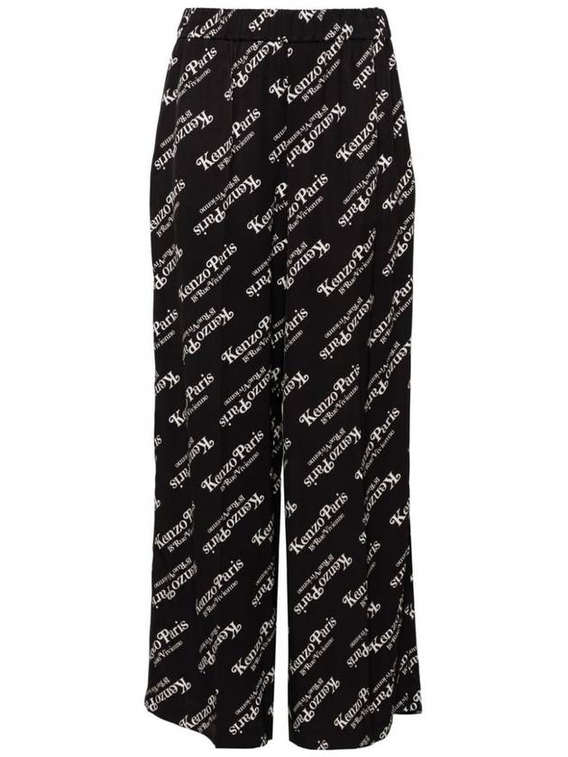 24 ss All Over Logo Pants FE52PA0849S299 B0711024582 - KENZO - BALAAN 3