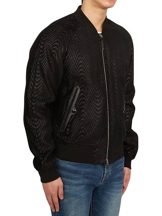 OBS019 FMV013F23 LB999 Men s Bomber Jacket - TOM FORD - BALAAN 6