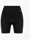 Embroidered Logo Shorts Black - VIVIENNE WESTWOOD - BALAAN 2